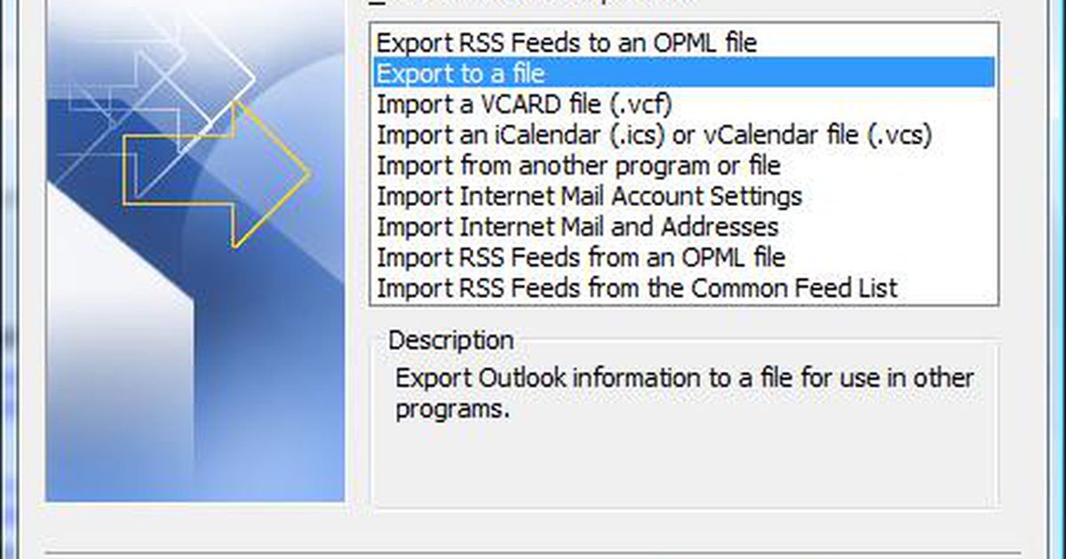 export outlook folder to pst for mac